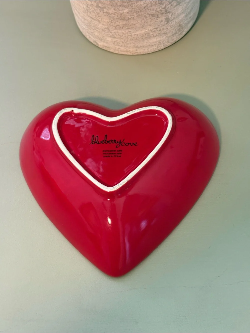 Blueberry Cove red heart